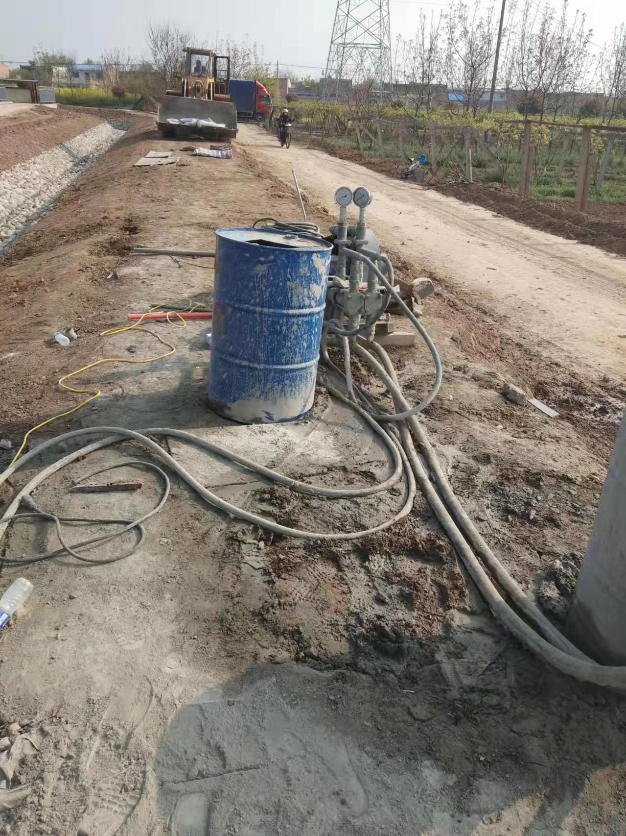 总口管理区双液注浆