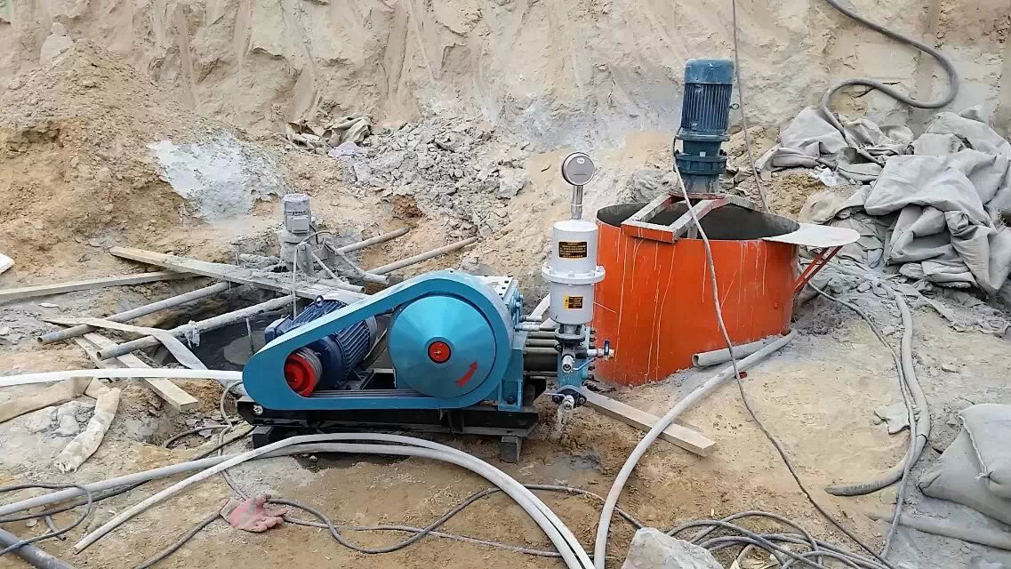 总口管理区顶管注浆